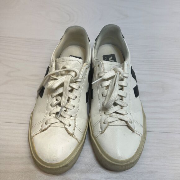 Veja Esplar Sneakers Womens Size 9 White Black Shoes - Picture 10 of 10